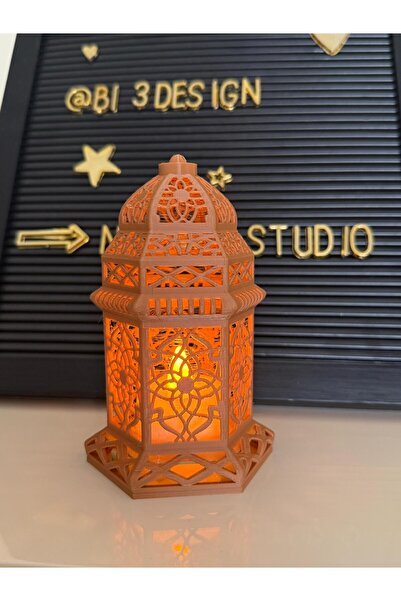 NadarStudio Ramazan Feneri / Dekoratif Kandil feneri / İslami Dekor / Tealigh...