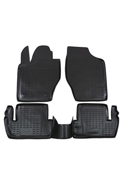 Peugeot Covorașe premium din cauciuc pentru tăvi, 307, 2001-2008, 4 bucăți