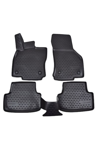 OEM Covorașe auto din cauciuc premium, Seat Leon, 2012-2020, 4 bucăți