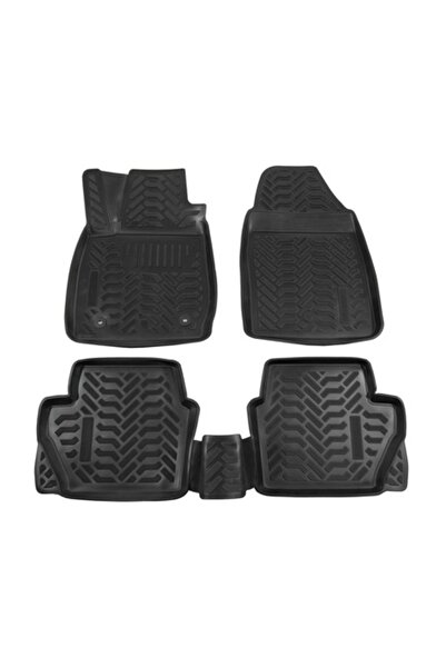 Ford Covorașe tip tavă din cauciuc Premium, Fiesta, 2015-, 4 bucăți