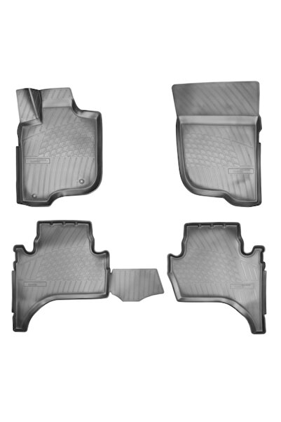 Mitsubishi Covorașe auto din cauciuc tip NORM Premium, L200, 2006-2015, 4 bucăți