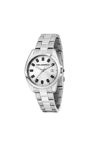 Karl Lagerfeld Γυναικείο Ρολόι R0553101514 Ασημί