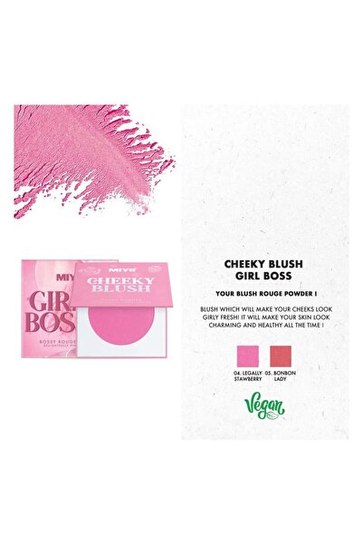 MİO Powder Blush by - 5g - Shade GIRL BOSS 05