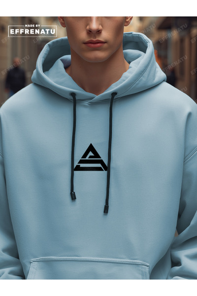 EFFRENATU Unisex Oversized Tracksuit Set with Printed Hoodie and Available in Different Colors