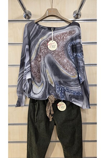 Park Moda Mercerized Blouse Mixed Pattern