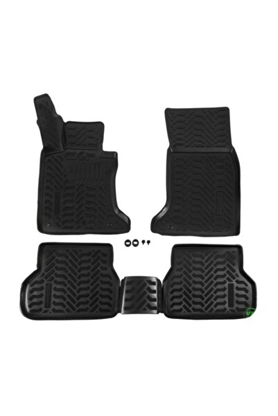 OEM Covorașe auto din cauciuc premium, BMW Seria 5 (E60/E61), 2003-2010, 4 bu...