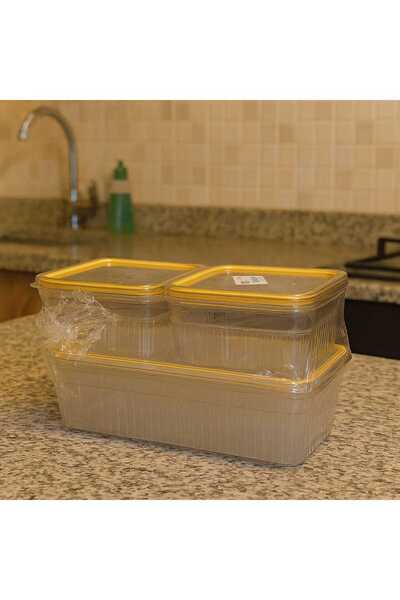 Nurfa طقم حاوية تخزين 3 قطع