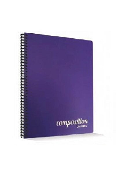 ÇINAR DEFTER Composition Defter A4 80 Yaprak Çizgili Pp Kapak Cep Gözü Hedefler Yılın Önemli Günleri Program