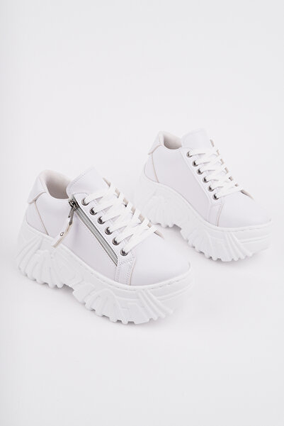 Madam Tarz KCL-156 Αθλητικά με χοντρή σόλα με φερμουάρ