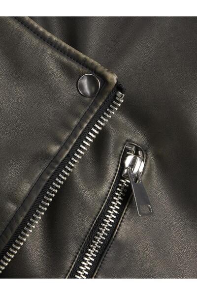 Jack & Jones Black Men's Leather Jacket 12267070