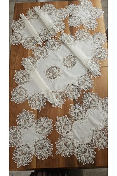 DOLUNAY HOME TEKSTİL مجموعات غرفة المعيشة الفاخرة المصنوعة من الكتان والزجاج