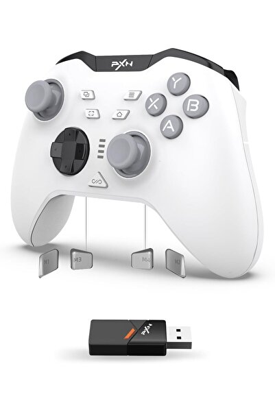 UralTeknik P5 Kablosuz Oyun Kolu 2.4g Bluetooth Hall Etkisi Gamepad Joystick ...