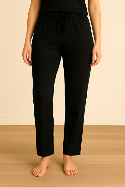 MyBen Black Single Bottom Pajamas