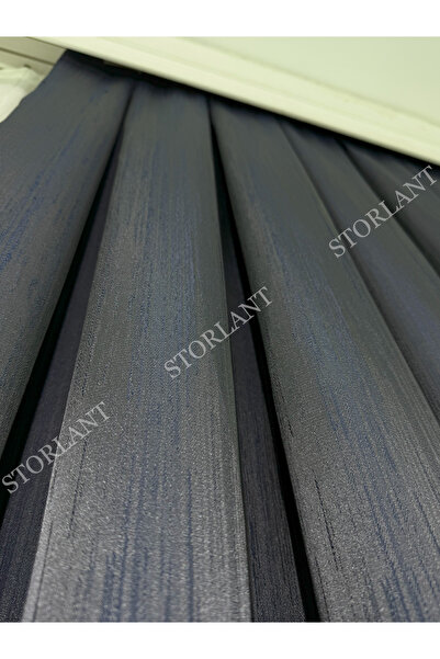Storlant Samyeli Dark Blue Panel Background Curtain L Preferred -1/3 Regular Pleats L with Accessories Gift L Suitable for Any Room