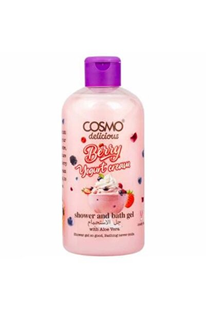Cosmo جل استحمام بكريمة الزبادي والتوت - 500 مل