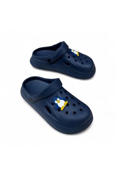 Moda1001 Fashion Children's Navy Blue Light Sole Beach Sea Daily Slippers