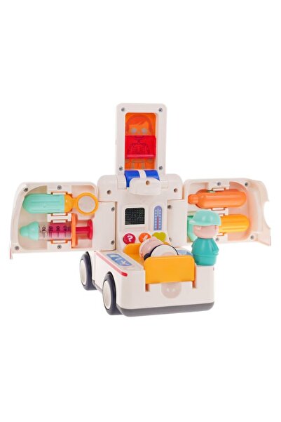 Picodino Interactive educational ambulance for children with accessories, lights and sounds, 22.5 x 30