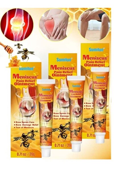 SUMIFUN عبوة كومبو من 3 قطع مرهم كريم لتخفيف آلام الغضروف المفصلي والتهاب المفاصل
