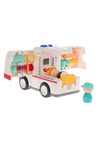 Picodino Interactive educational ambulance for children with accessories, lights and sounds, 22.5 x 30