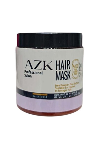 AZK قناع صالون AZEK الاحترافي للاستخدام اليومي 500 مل خالٍ من الكبريتات
