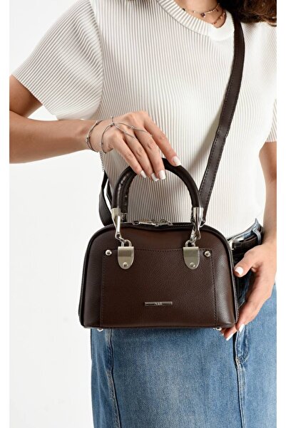 eflanmoda Γυναικεία τσάντα χειρός και ώμου ποιότητας Α, 5 θέσεων, διαστάσεων ...