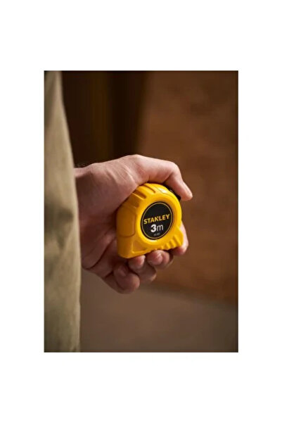 Stanley 1-30-487, Ruletă de măsurare clasică 3m, Protecție Tylon, Tru-Zero