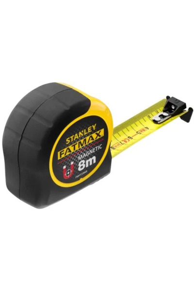 Stanley FMHT 0-33868 Magnetic Tape Measure FatMax 8m, Mylar®, BladeArmor, True-Zero