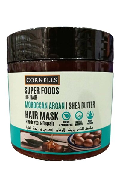 Cornells ماسك للشعر بزيت الارجان المغربي وزبدة الشيا 475 مل