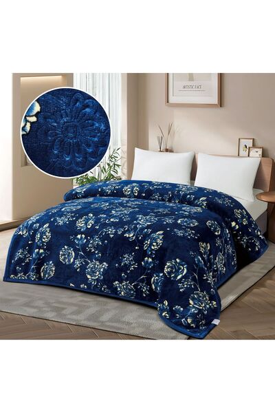 mingle 6 kg double blanket, engraved with a pattern