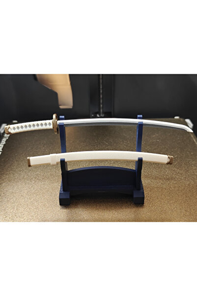 Yeni Listede Olmayan Mini Wado Ichimonji Katana 18 cm – 3D Baskı Koleksiyonluk Zoro Kılıcı Dekoratif Figür