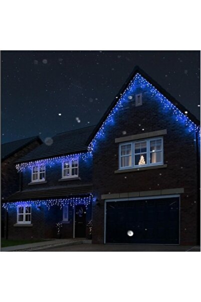 GOLD MARKET Instalație de lumini de Crăciun, 8 jocuri luminoase, 4m x 0.6m, 1...