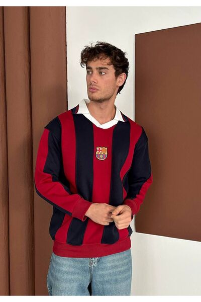 KUN SPORTSWEAR KRUVAZE YAKA PREMİUM СВІТШОТ ОВЕРСАЙЗ УНІСЕКС