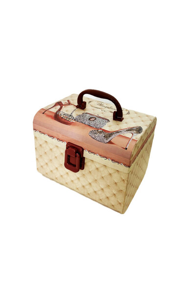 velve Κουτί τύπου τσάντας για καλλυντικά και αξεσουάρ, 19x14 εκ.