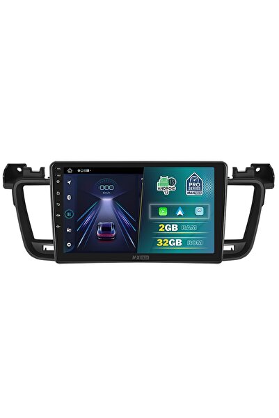 MaxTech Navigatie Peugeot 508 2011-2018 dedicata, 2 GB Ram 32 GB Rom, Carplay & Android auto