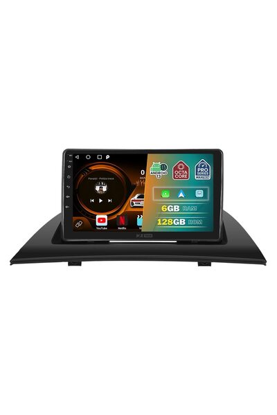 MaxTech Navigatie BMW X3 E83 2004-2010 dedicata, 6 GB Ram 128 GB Rom OctaCore, Carplay & Android auto