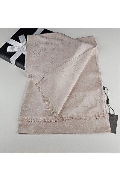 Miorel Scarfs G Desen Kaşmir İpek Şal Çift Taraflı Silk Cashmere Shawl