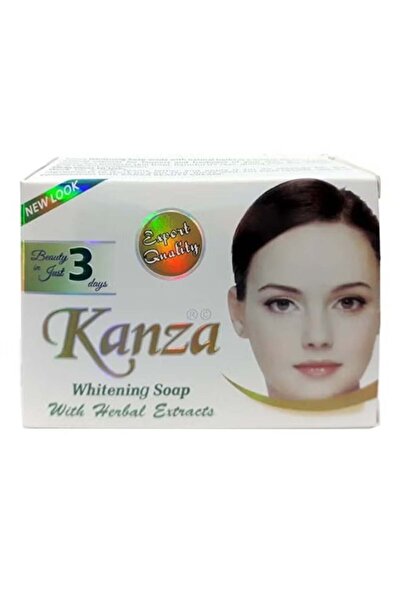 Kanza صابون الجسم وايتجرام بخلاصة الأعشاب المبيضة ٨٥ قطعة
