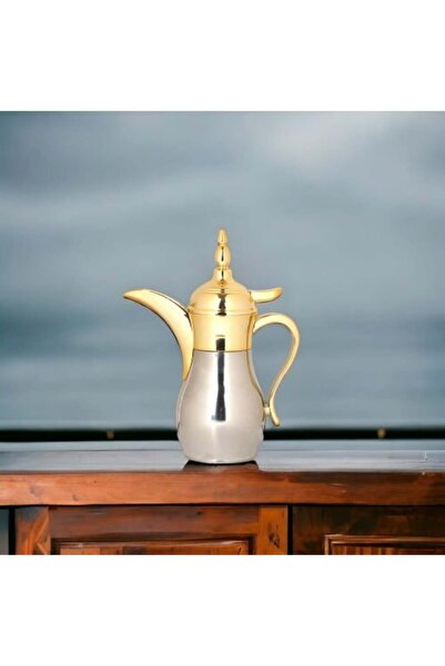 AL-HAMAMMI Two-color coffee thermos in the shape of a coffee pot (750 ml)