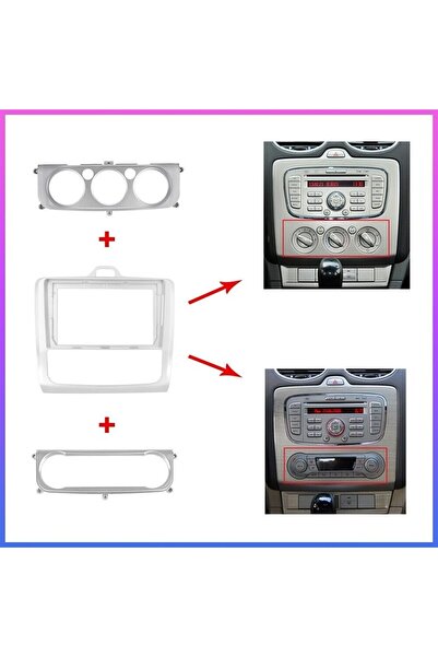 MaxTech Navigatie Ford Focus 2 2004-2011 dedicata, 2 GB Ram 32 GB Rom, Carplay & Android auto, Ecran 9”