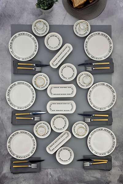 Babion Good Mood, Good Food 20 Parça 6 Kişilik Kahvaltı Takımı – Enerjik ve Şık Sofralar İçin