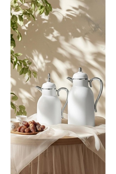 Generic طقم ترامس شاي وقهوة 1 لتر