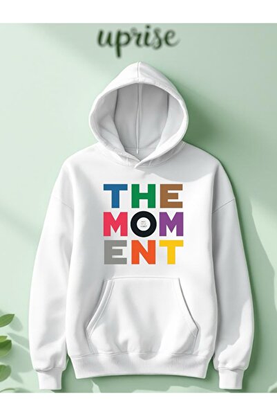 Vordevia Hanorac The Moment Yaz cu imprimeu din bumbac cu supradimensionat fi...