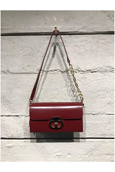 DSN Γυναικεία τσάντα ώμου B36020 Rouge