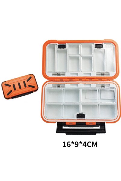 Bozok balıkçılık balıkçı kutusu, olta çantası ( 16X9X4 cm orta beden )