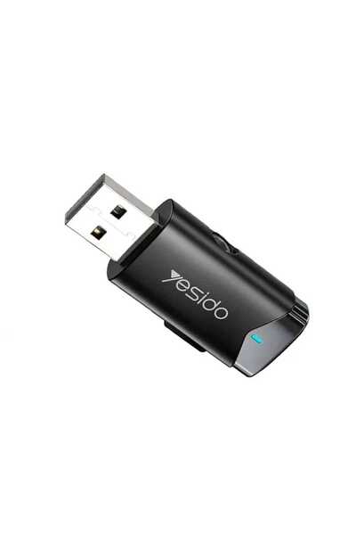 Yesido Wireless USB Car Audio Transmitter Receiver with TF Card Reader, AUX and Call Answering