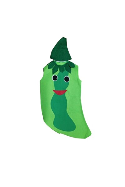 OEM Children's costume, Peas, green, 3 years - 7 years