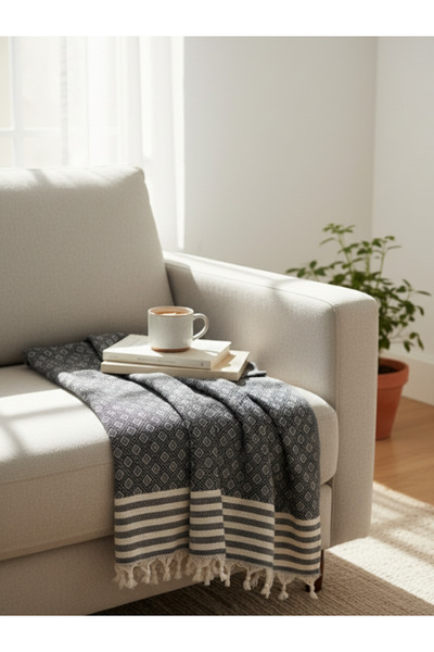 uraltaytowel Celena %100 Pamuklu Pike 175x200 cm – Çok Amaçlı Koltuk Örtüsü &...