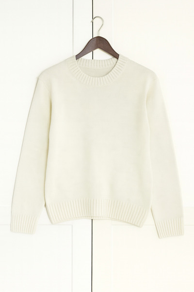 CLOUDY WEAR&DESİGN Унисекс пуловер с дълъг ръкав и обло деколте за момчета и момичета