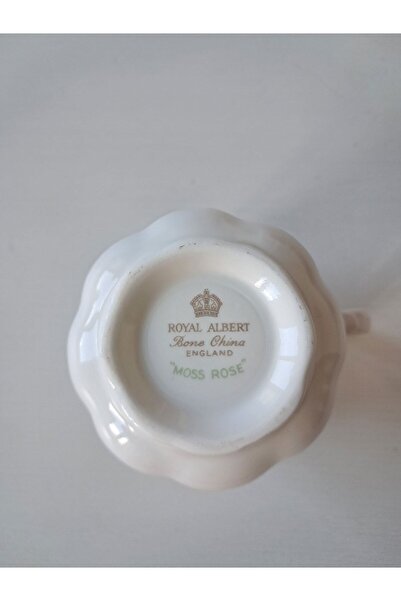 Royal Albert Moss Rose Medium Size Antique Porcelain Milk Jug 150 ml