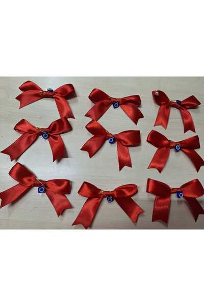 Büşra Süsleme FİYONKLU ÇEYİZ KURDALESİ, SÜSÜ 10 ADET SATEN